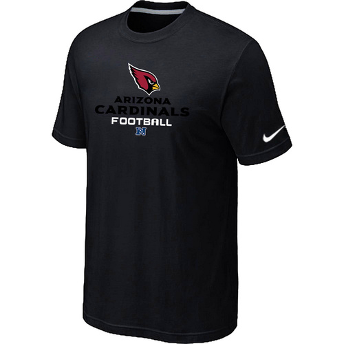 Nike Arizona Cardinals Critical Victory NFL T-Shirt - Black